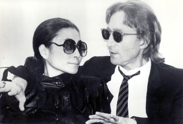 Yoko and John Lennon